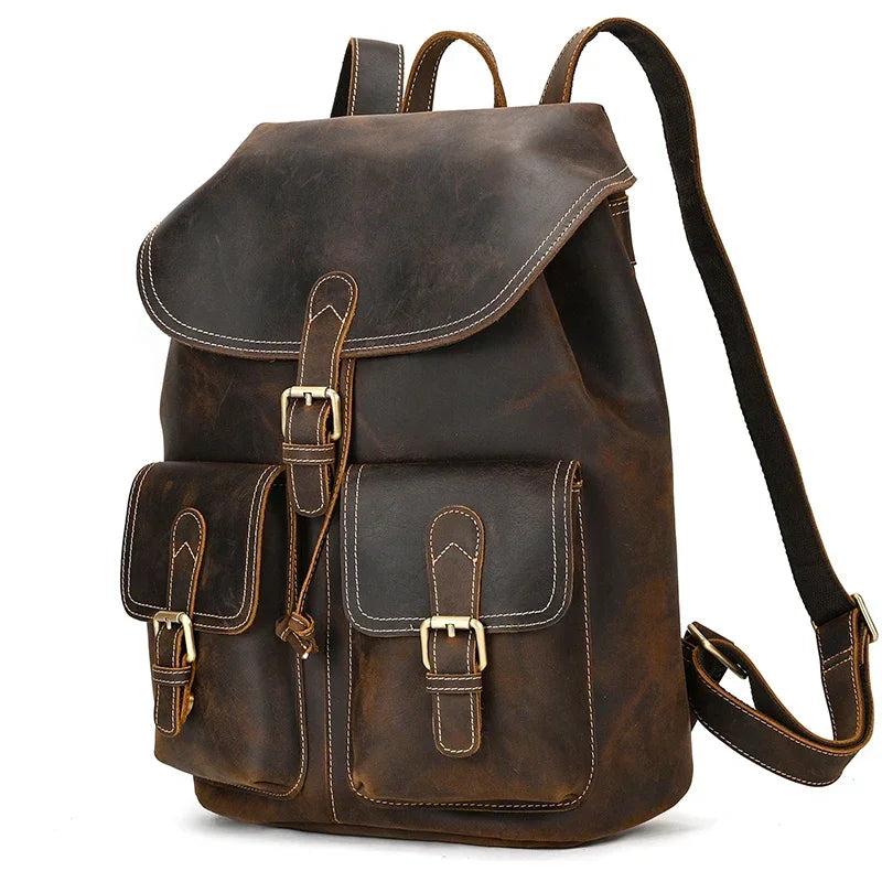 Sac à dos homme cuir vintage