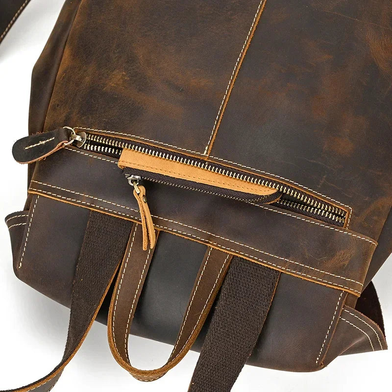 Sac à dos homme cuir vintage