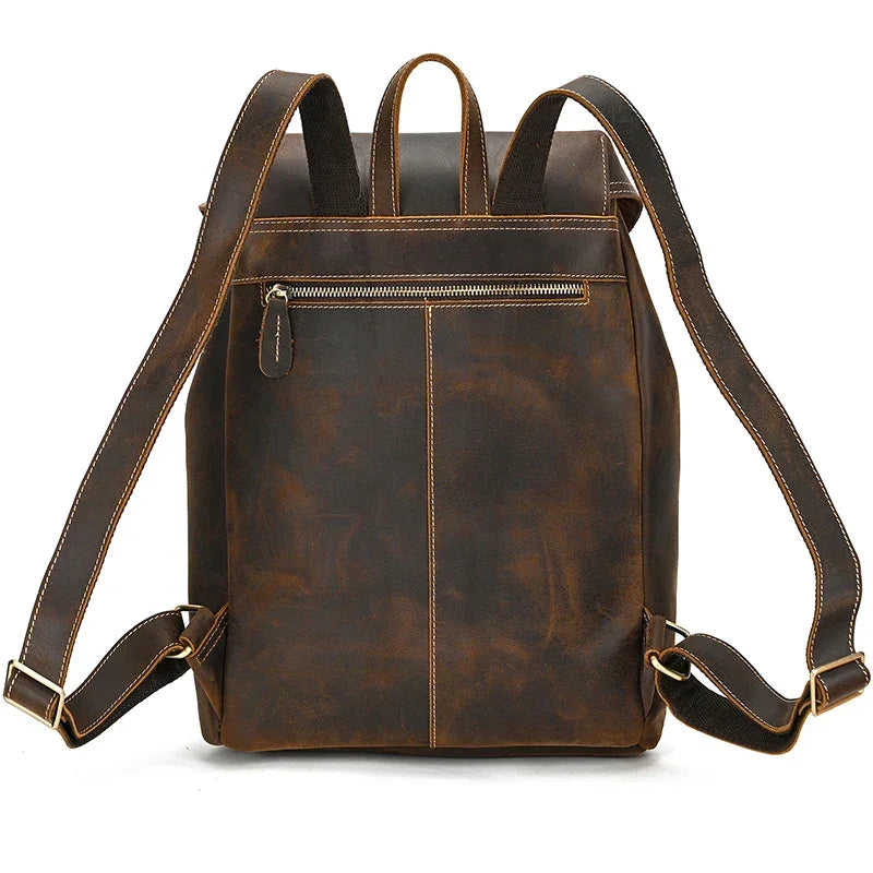 Sac à dos homme cuir vintage