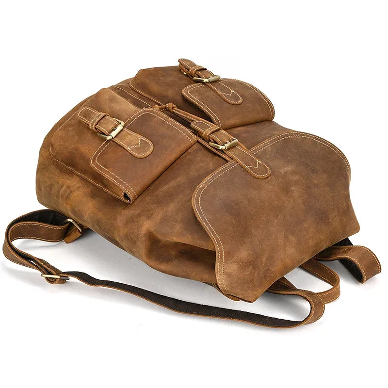 Sac à dos homme cuir vintage