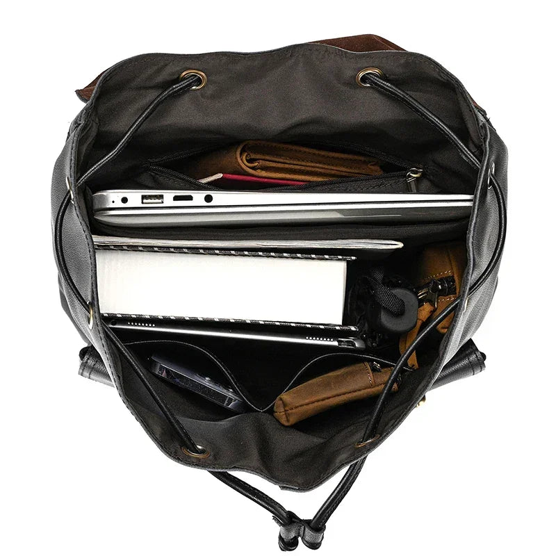 Sac à dos homme cuir vintage
