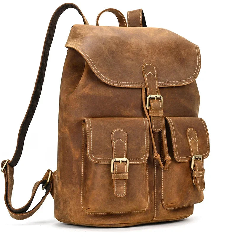Sac à dos homme cuir vintage