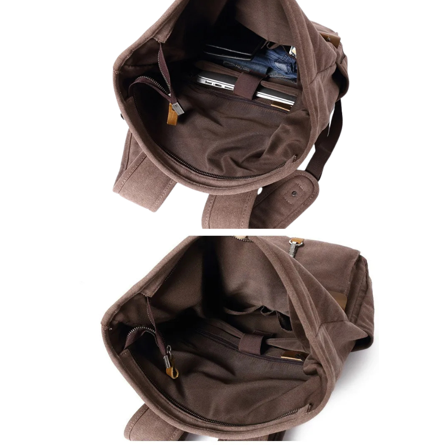 Sac à dos homme en toile