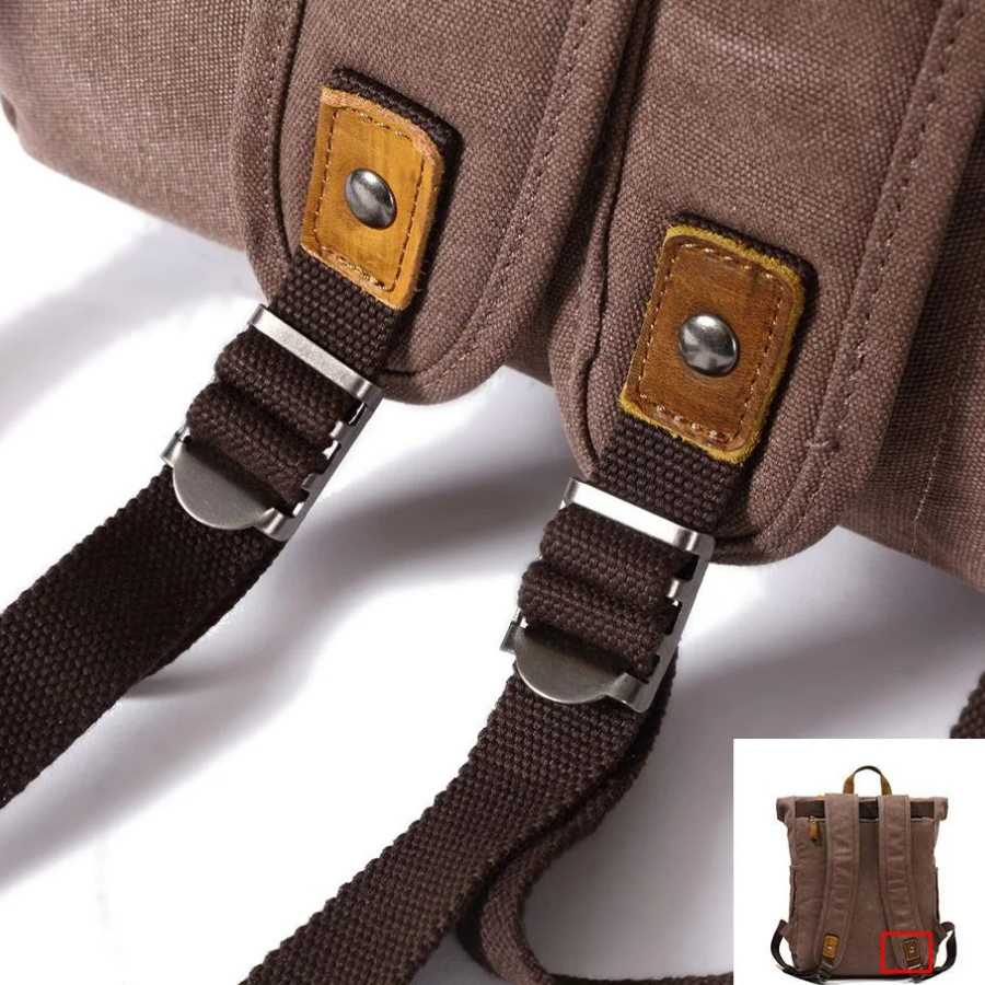 Sac à dos homme en toile