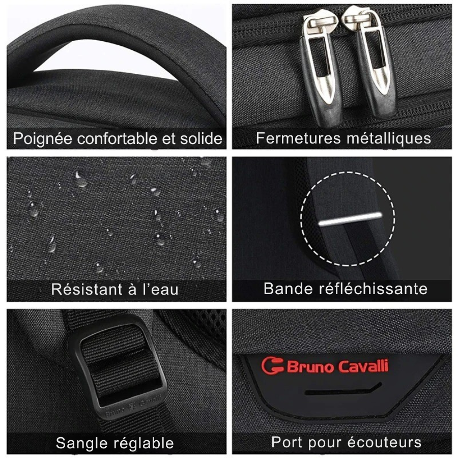 Sac à dos multipoche