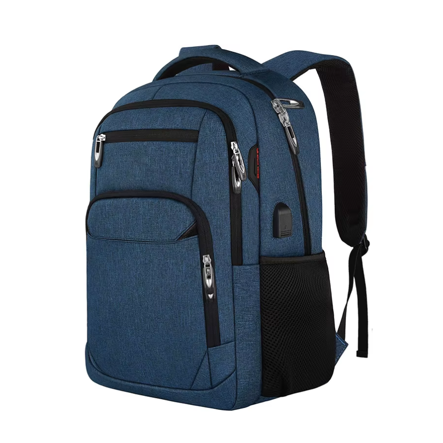 Sac à dos multipoche bleu