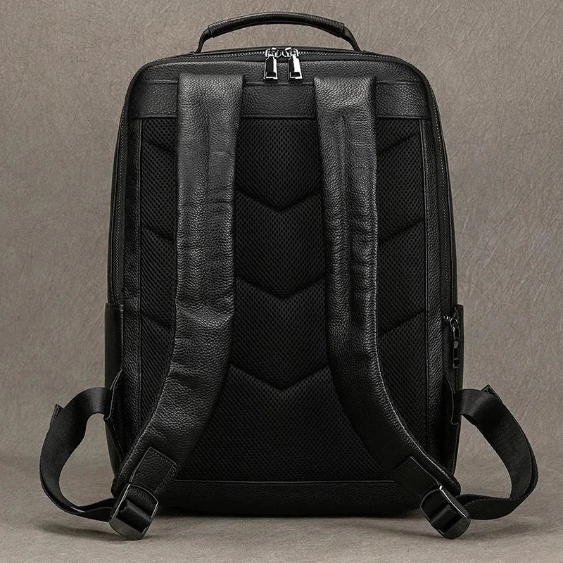 Sac à dos noir cuir