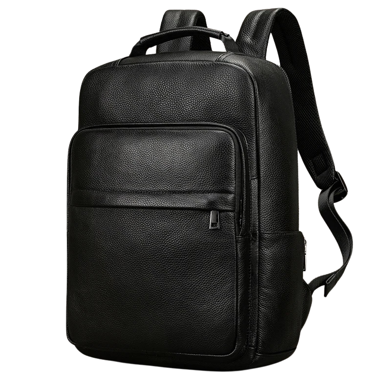 Sac à dos noir cuir