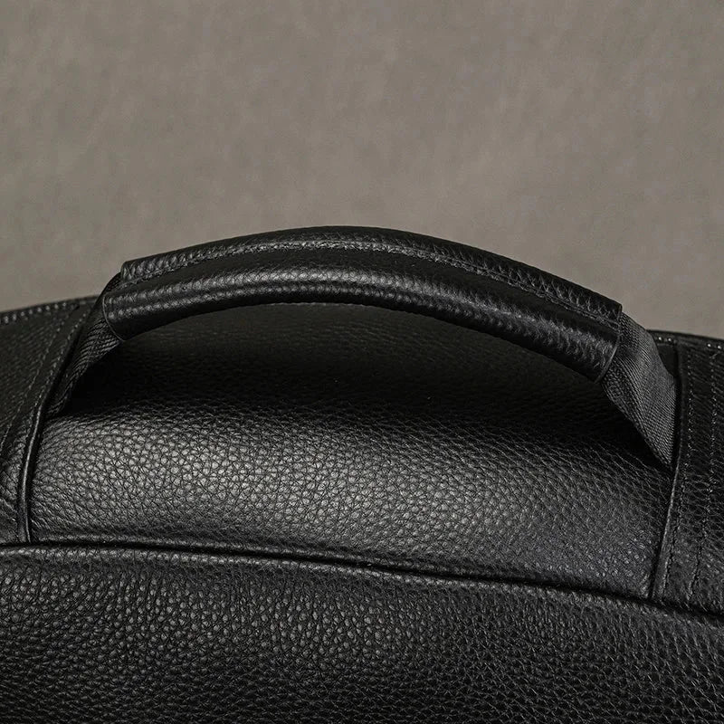 Sac à dos noir cuir