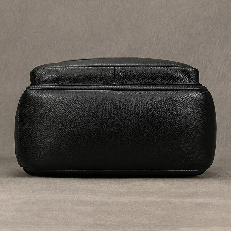 Sac à dos noir cuir