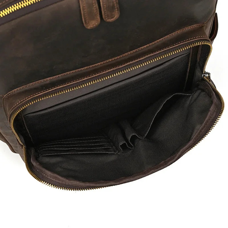 Sac à dos ordinateur cuir homme