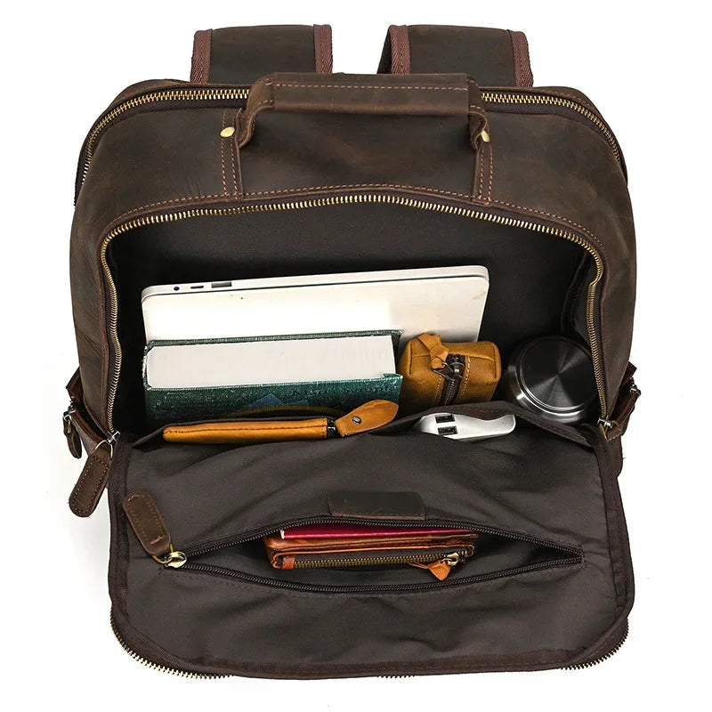 Sac à dos ordinateur cuir homme