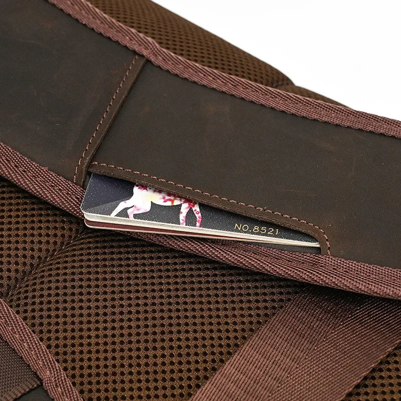 Sac à dos ordinateur cuir homme