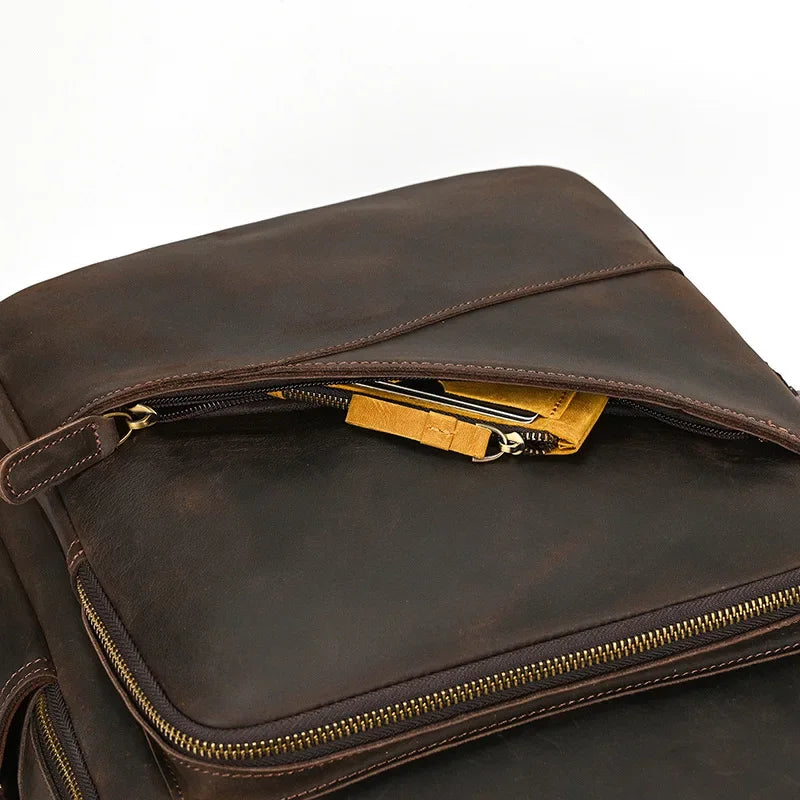 Sac à dos ordinateur cuir homme