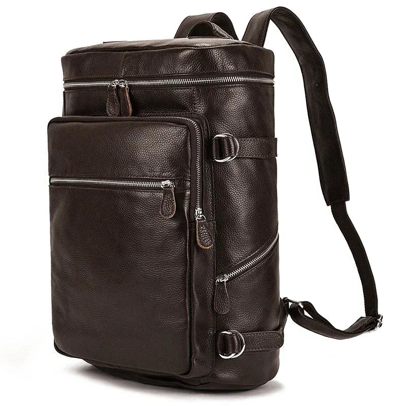 Sac à dos pour homme cuir marron