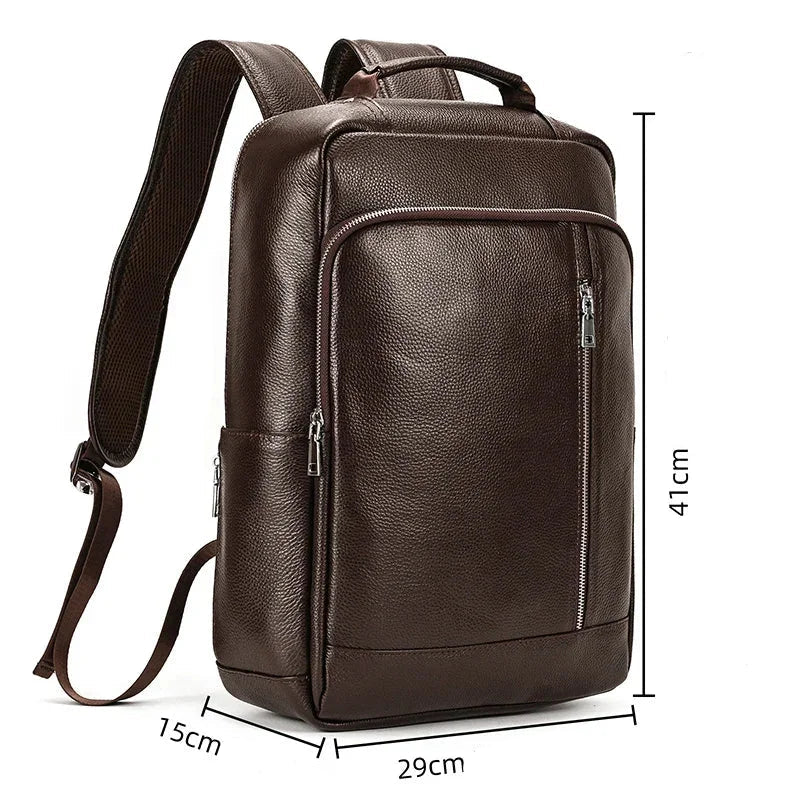 Sac à dos pour homme en cuir