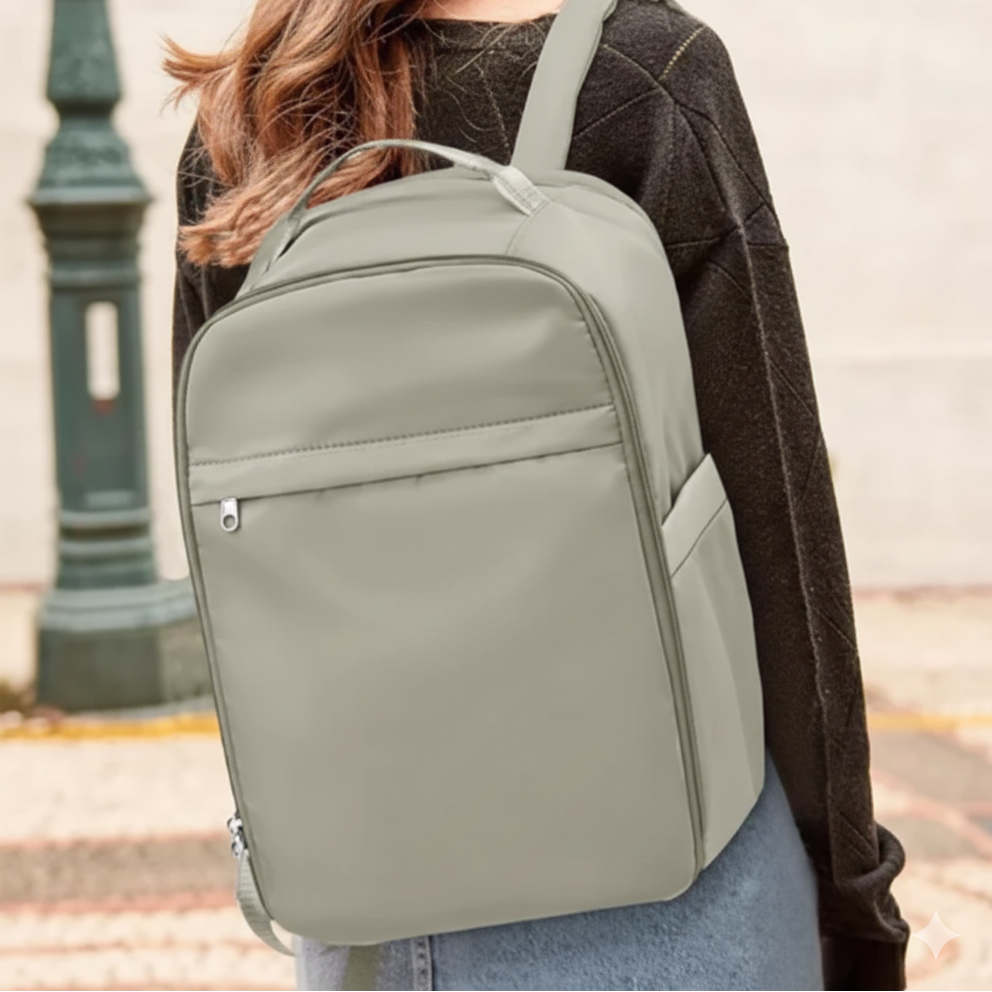 sac a dos valise cabine taupe m