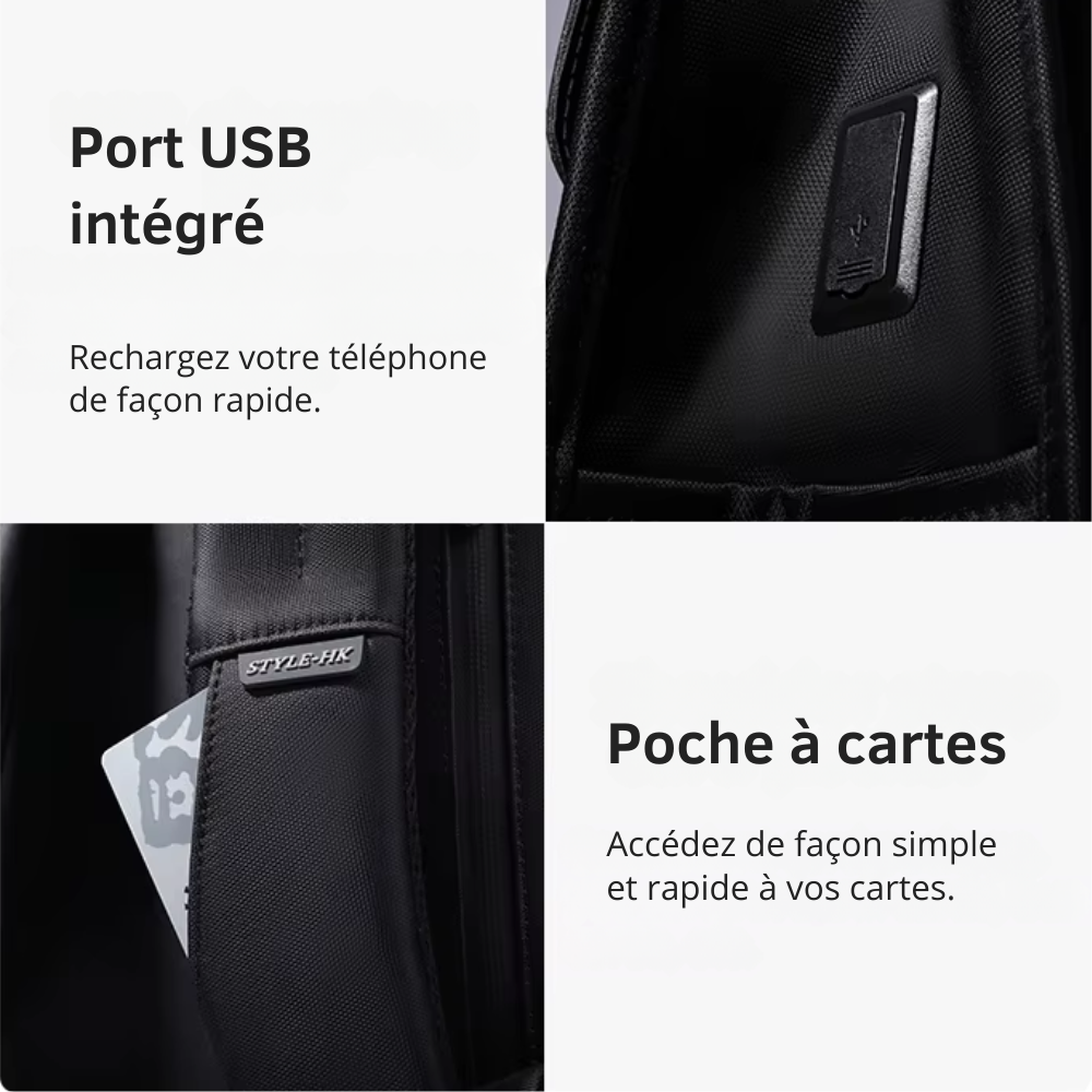 Sac à dos ville homme