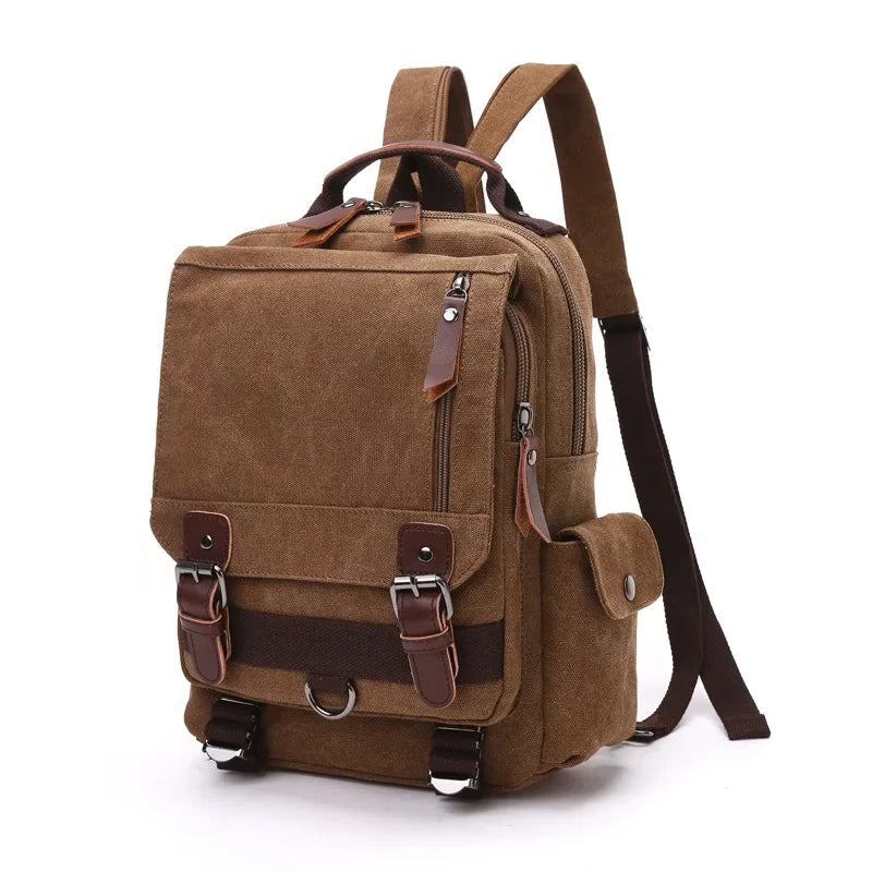 Sac à dos vintage beige