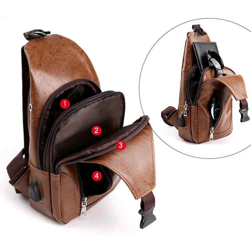 Sac bandoulière homme luxe