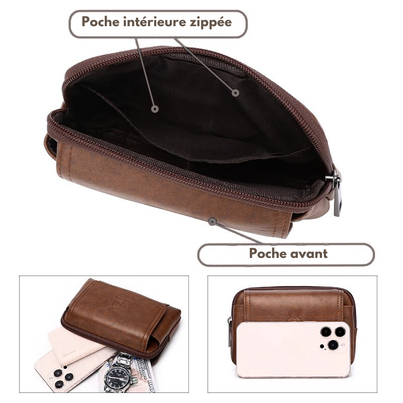 Sac ceinture homme