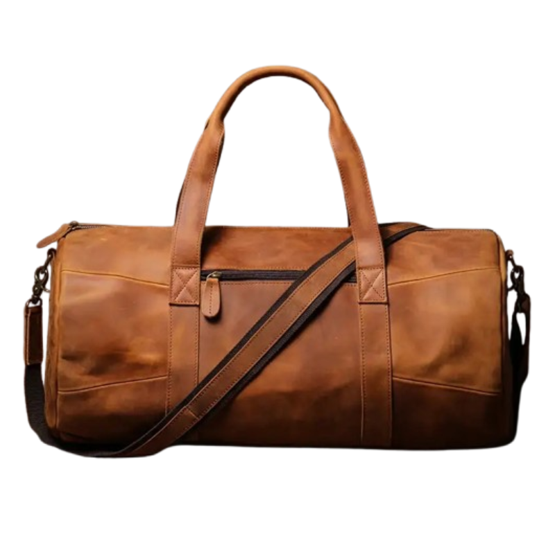 sac cuir de voyage homme marron