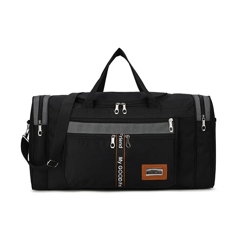 Sac de sport multipoches noir