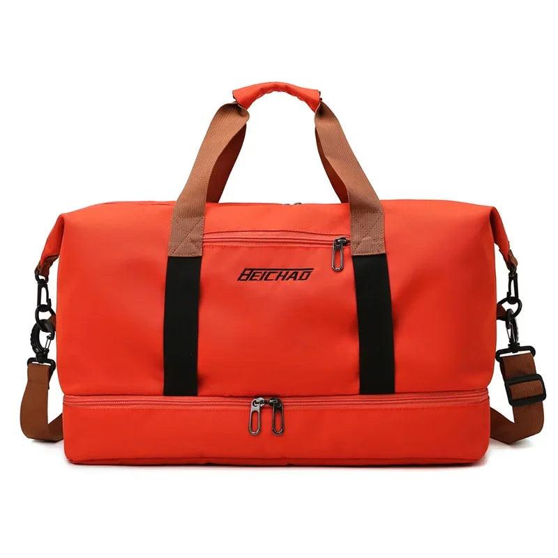 Sac de voyage en tissu orange