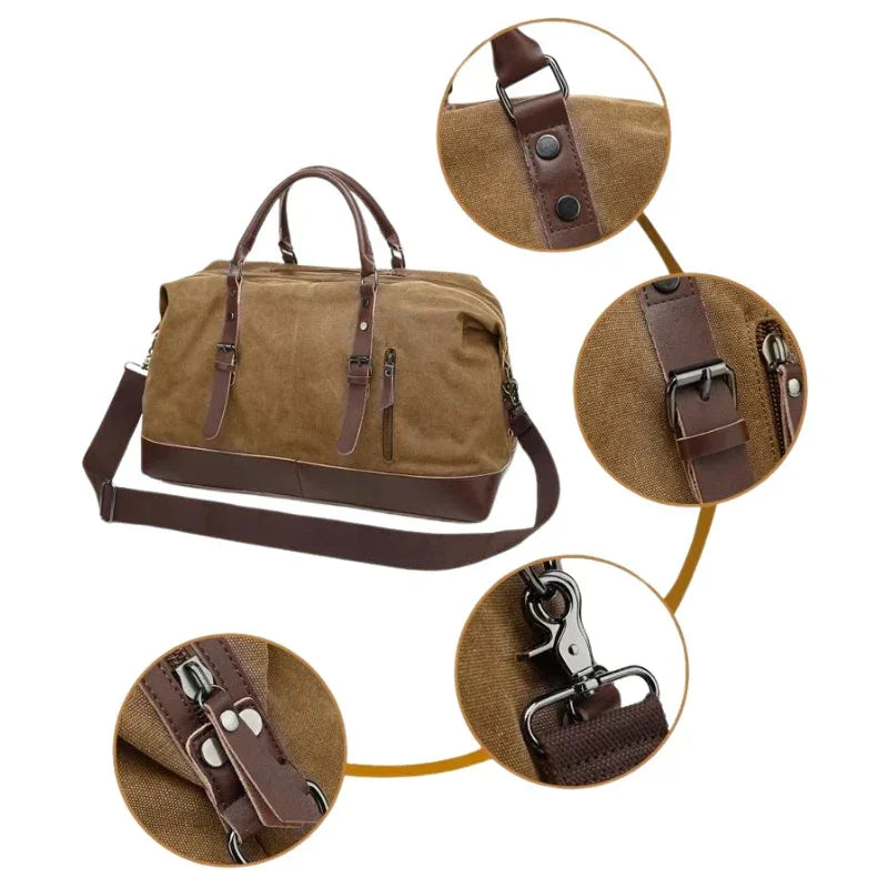 Sac de voyage en toile