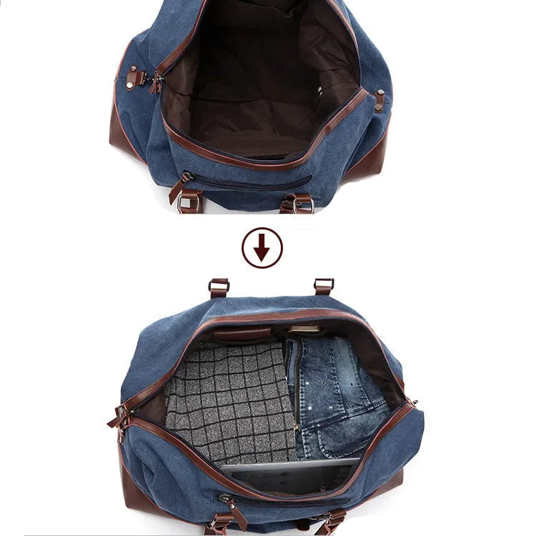 Sac de voyage en toile