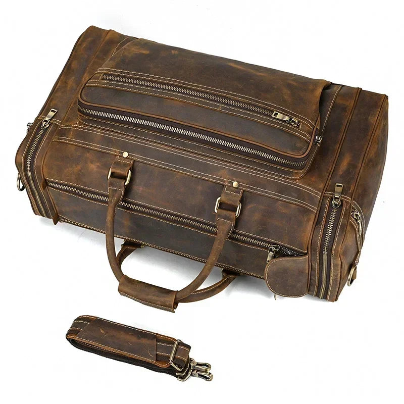 Sac de voyage homme cuir rectangulaire