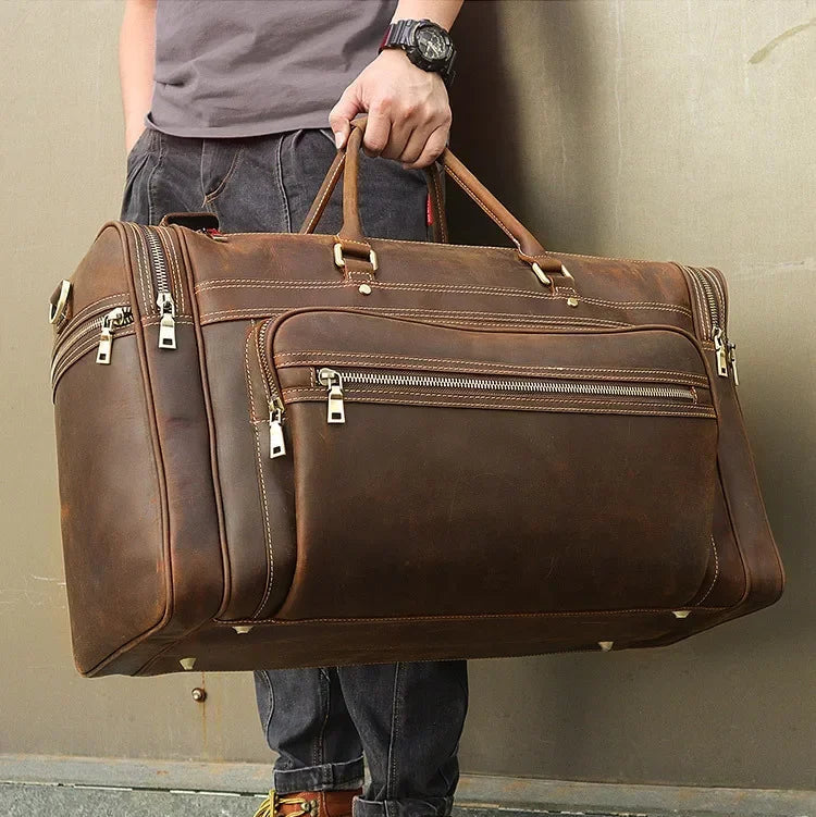 Sac de voyage homme cuir rectangulaire