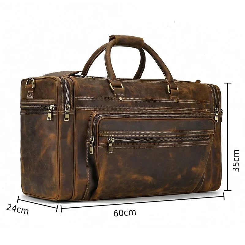 Sac de voyage homme cuir rectangulaire