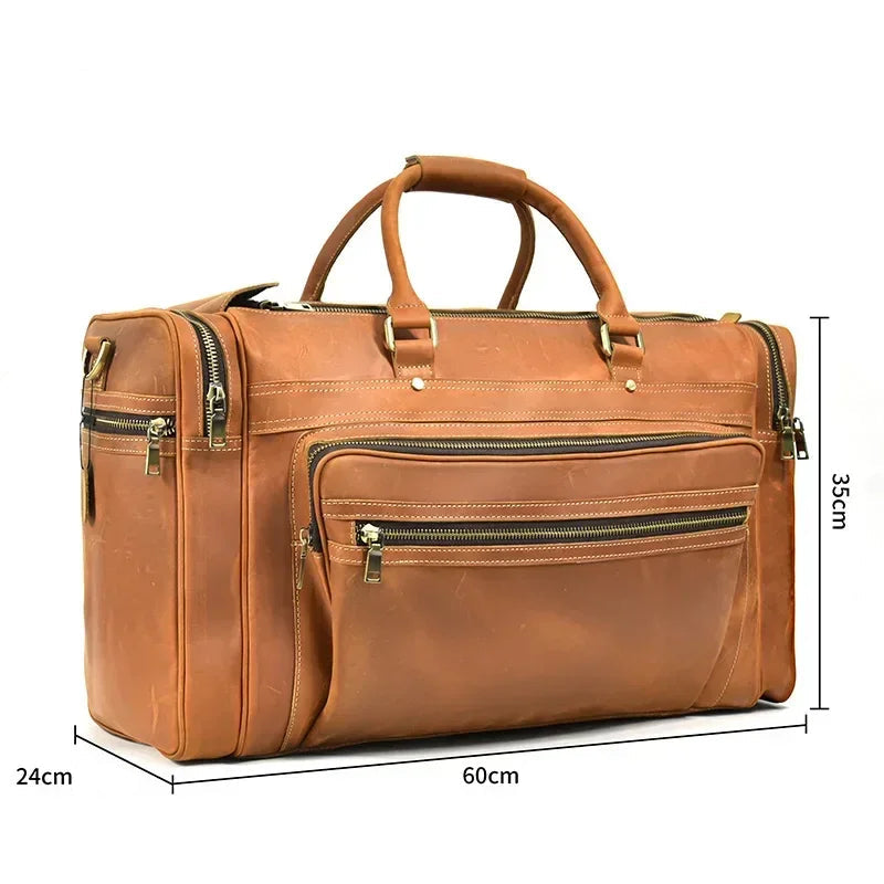 Sac de voyage homme cuir rectangulaire