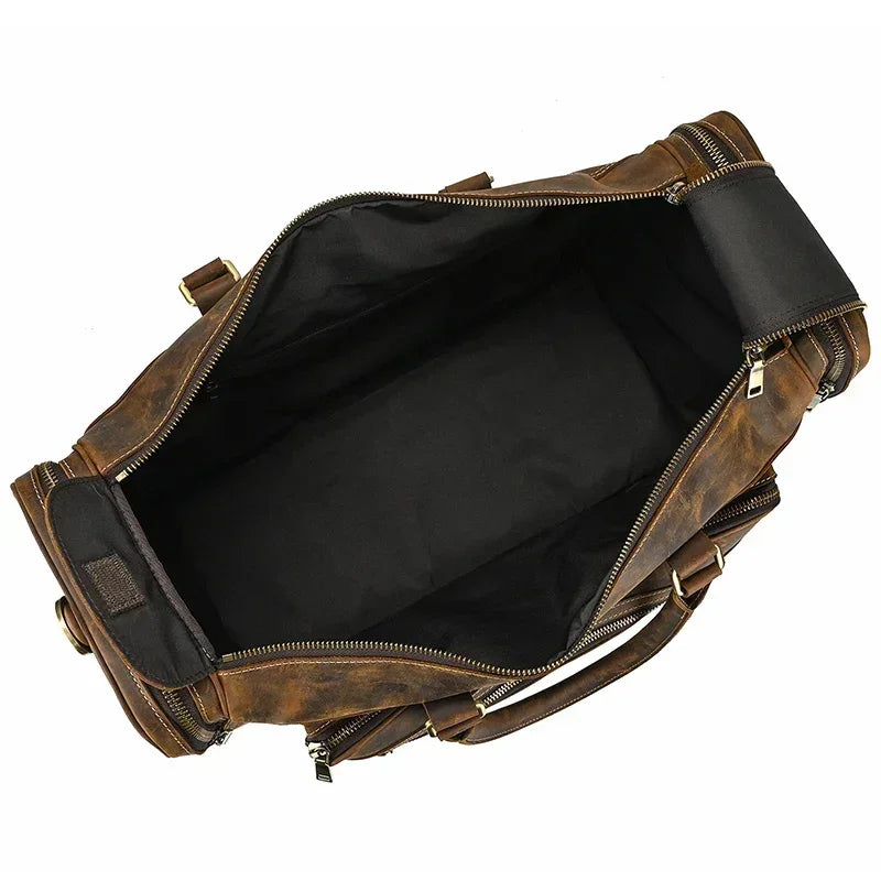 Sac de voyage homme cuir rectangulaire