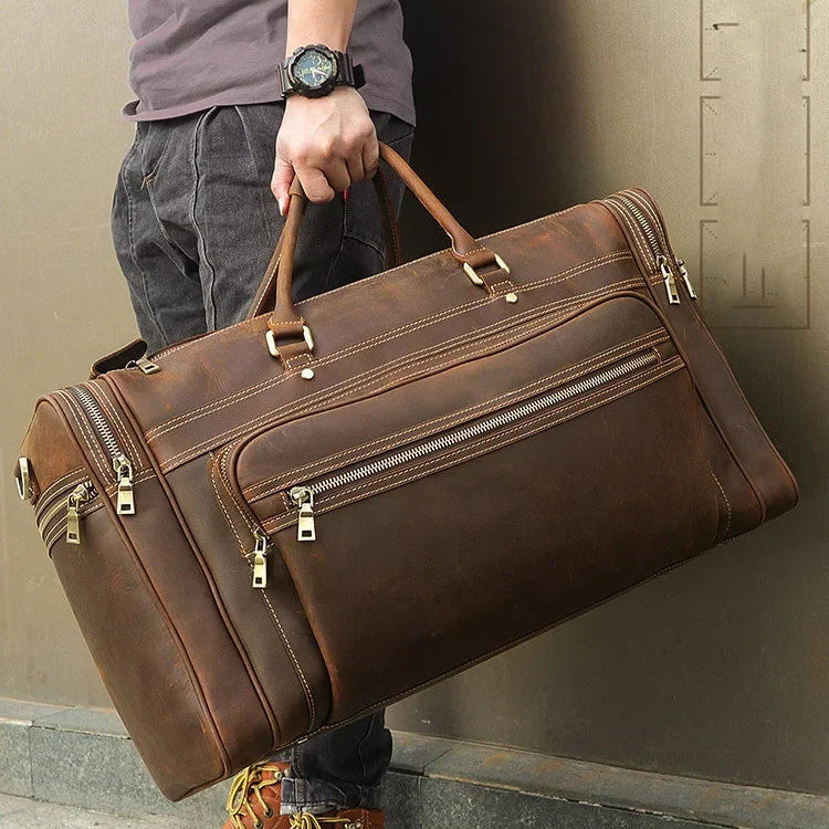 Sac de voyage homme cuir rectangulaire