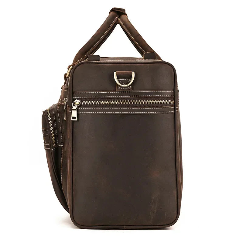 Sac de voyage homme cuir rectangulaire