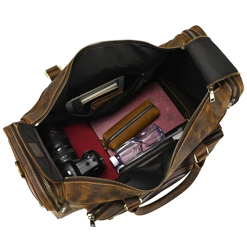 Sac de voyage homme cuir rectangulaire