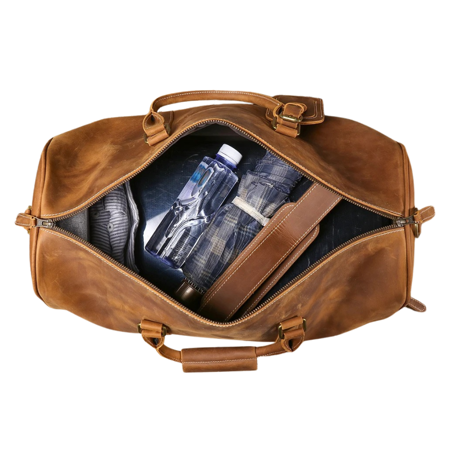 Sac de voyage homme en cuir