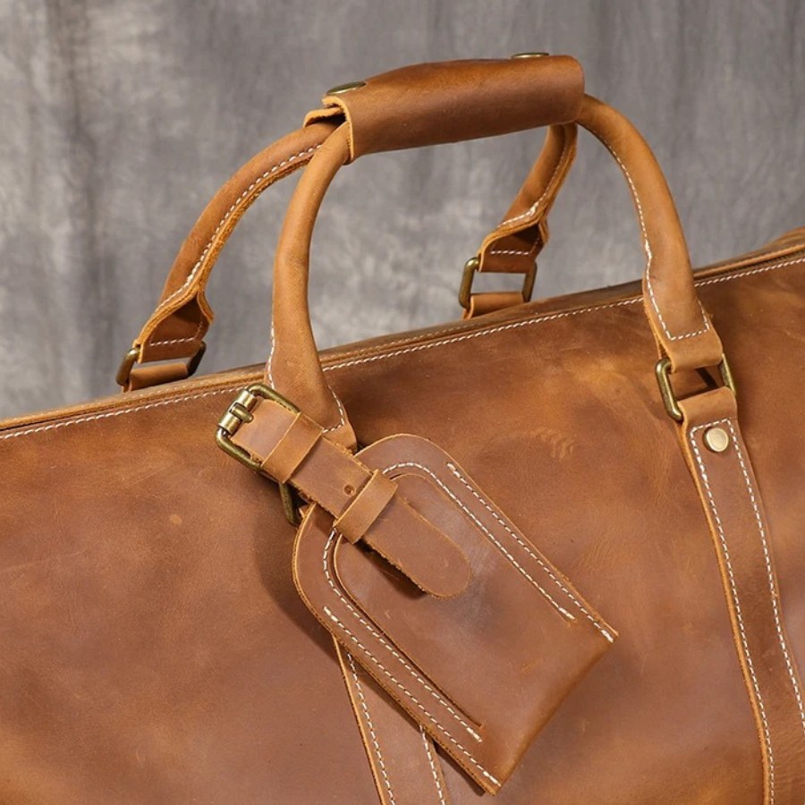 Sac de voyage homme en cuir