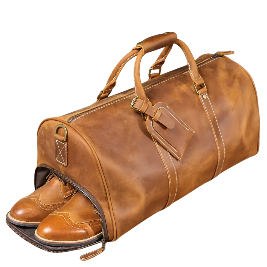 Sac de voyage homme en cuir