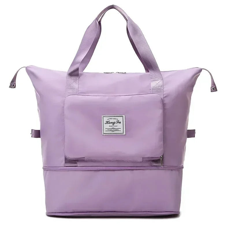 Sac de voyage pliable violet