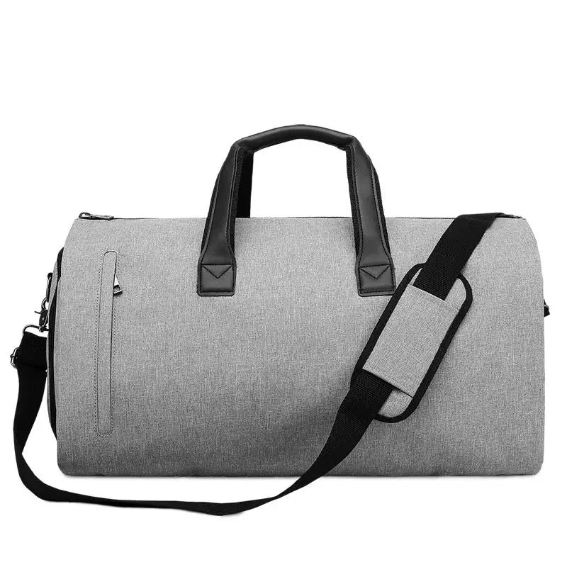 Sac de voyage pour costume gris clair