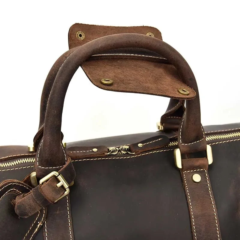 Sac en cuir de voyage pour homme