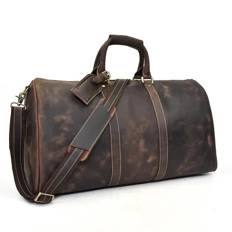 Sac en cuir de voyage pour homme