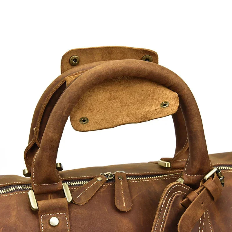 Sac en cuir de voyage pour homme