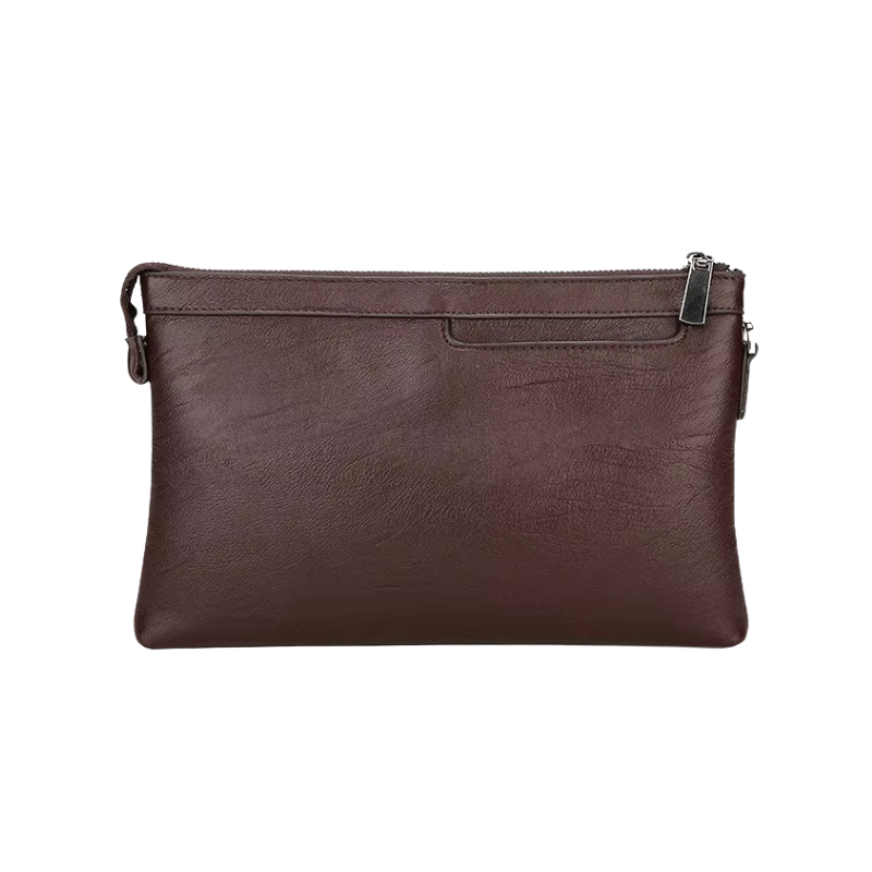 Sac pochette pour homme marron / moyen (28 cm x 18 cm)