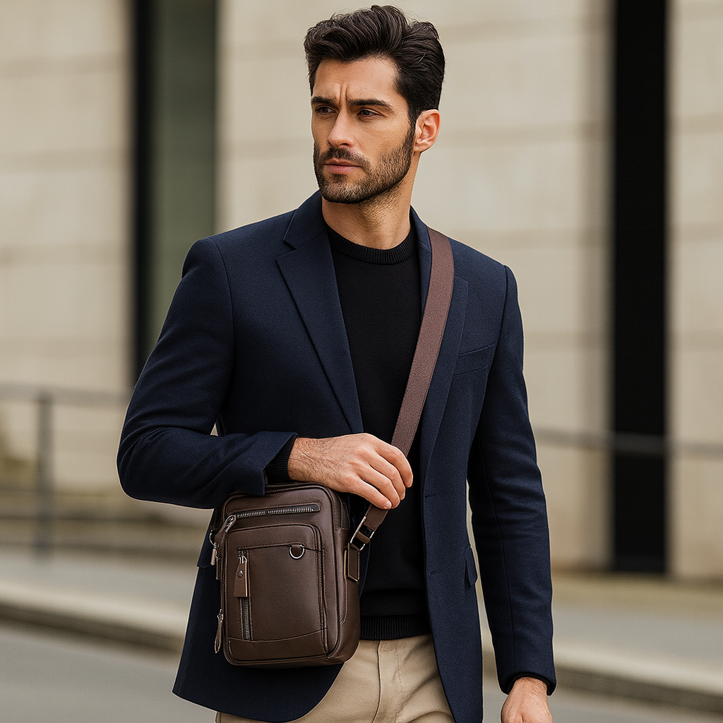 Sacoche à bandoulière homme