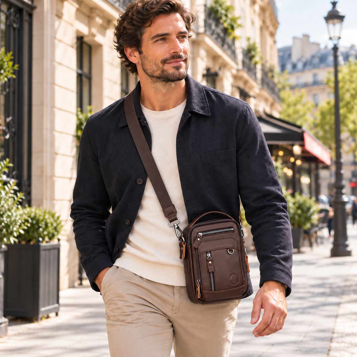 Sacoche à Bandoulière Homme