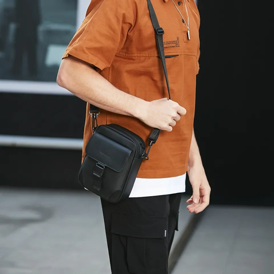 Sacoche à bandoulière homme noire
